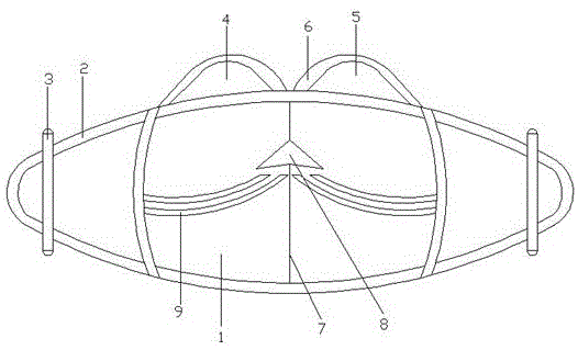 一种防雾气的呼吸科用口罩的制作方法