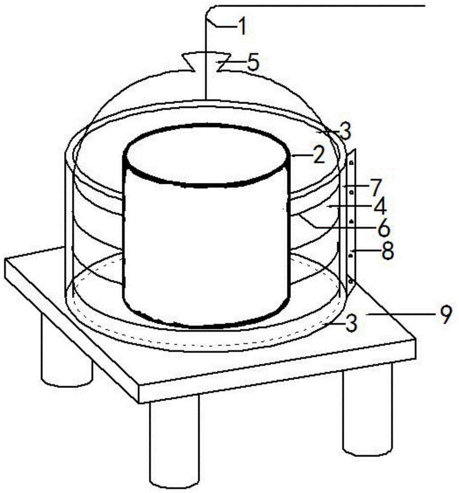一种真空压缩二次成型沥青基保温筒成型方法与流程