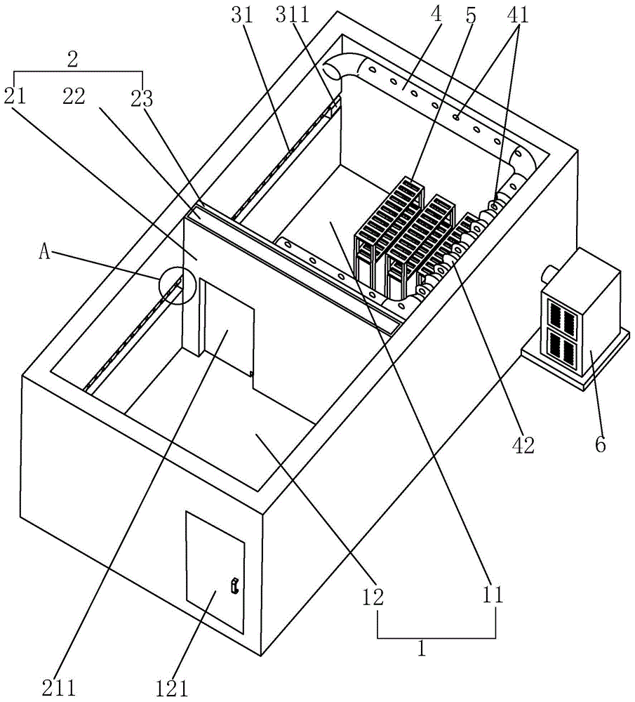 恒温恒湿标准养护系统的制作方法