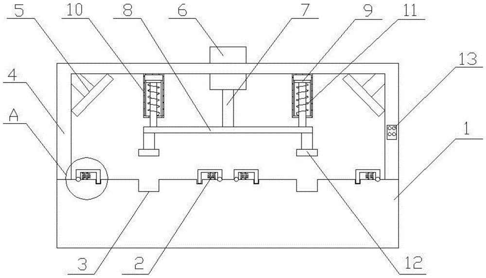 一种具有刻度尺的服装钉扣装置的制作方法