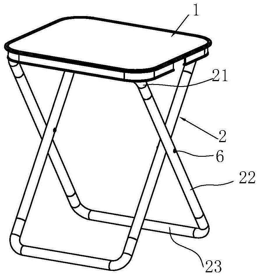 一种折叠凳的制作方法
