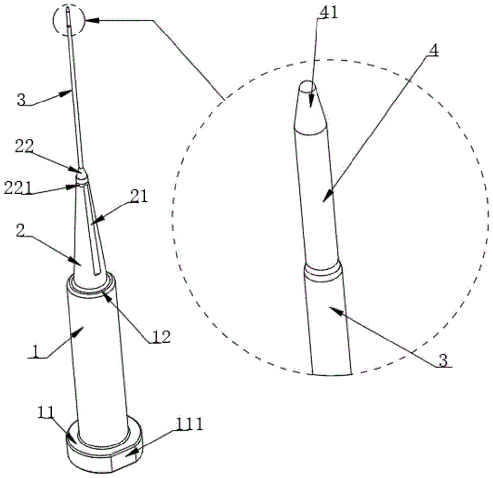 医疗注射针管成型模具的制作方法