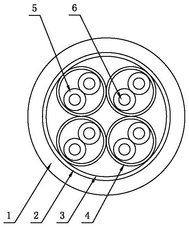 一种新型超七类高速数字对称通信电缆的制作方法