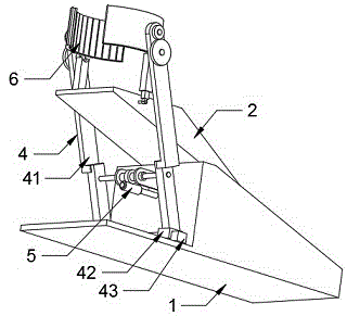 一种风扇托架机床用定位装置的制作方法