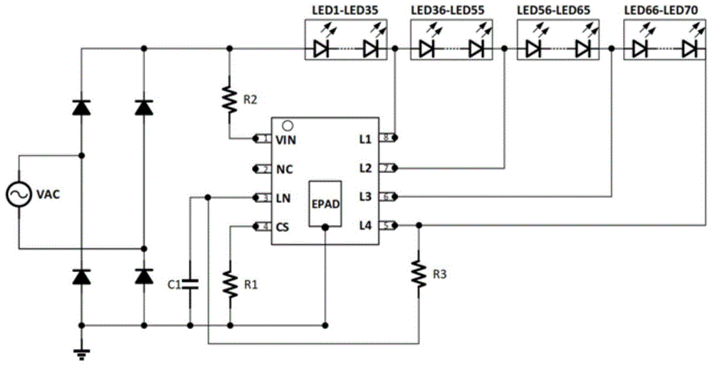 一种LED灯串恒流驱动电路的制作方法