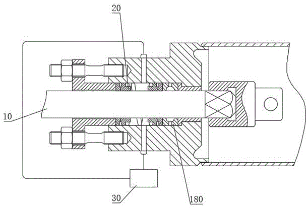 套管结晶机传动轴密封结构的制作方法