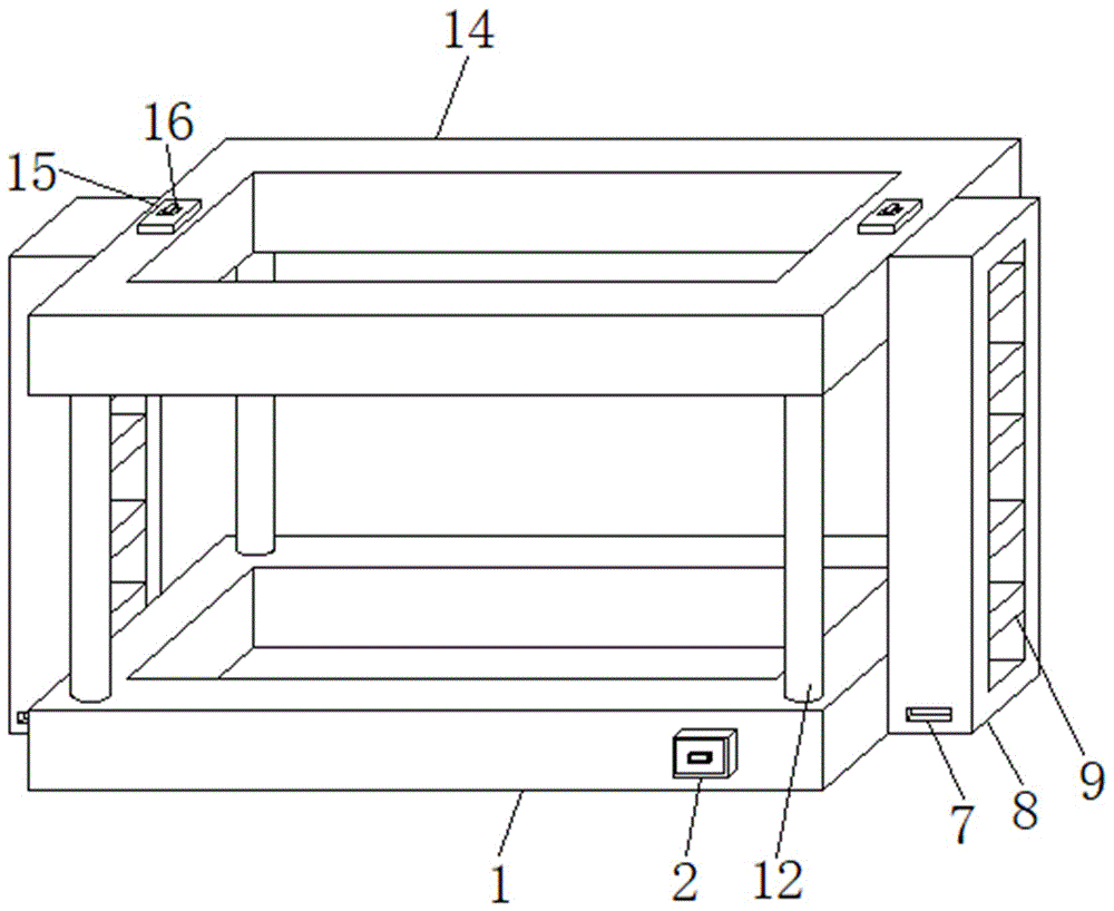 一种钢结构框架安全施工装置的制作方法