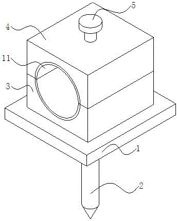 一种膜下滴灌固定机构的制作方法