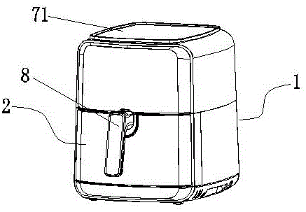 一种具有煎烤功能的空气炸锅的制作方法