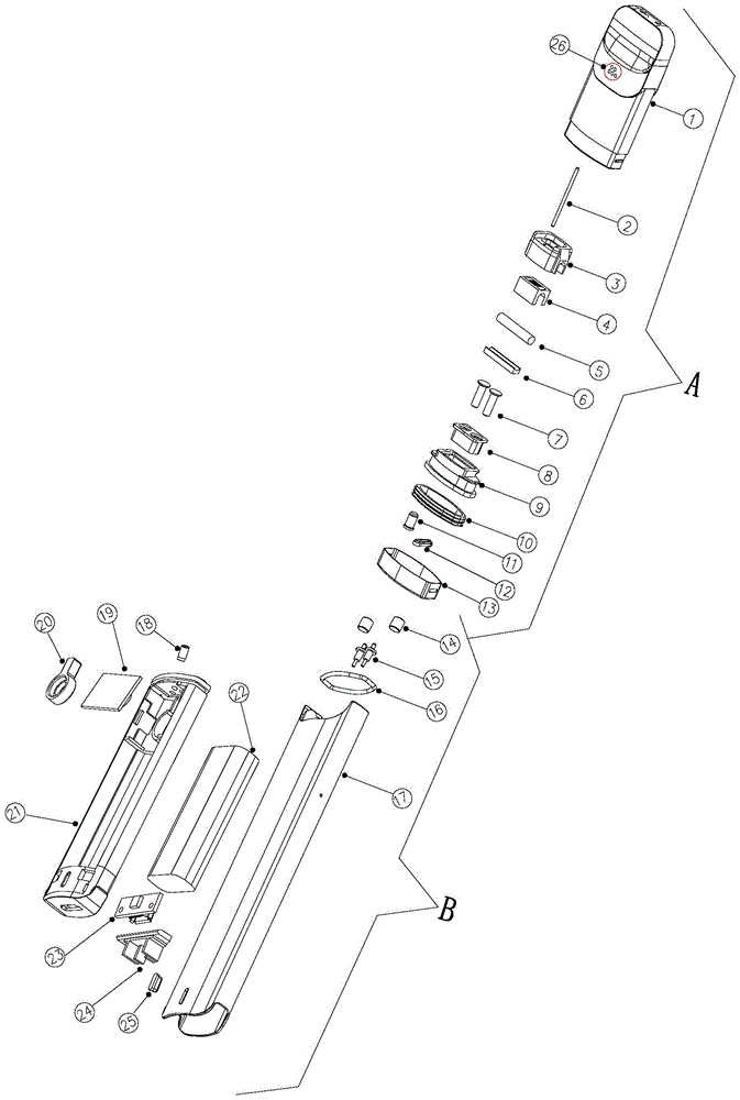 一种陶瓷芯雾化器及陶瓷芯雾化器一体烟的制作方法