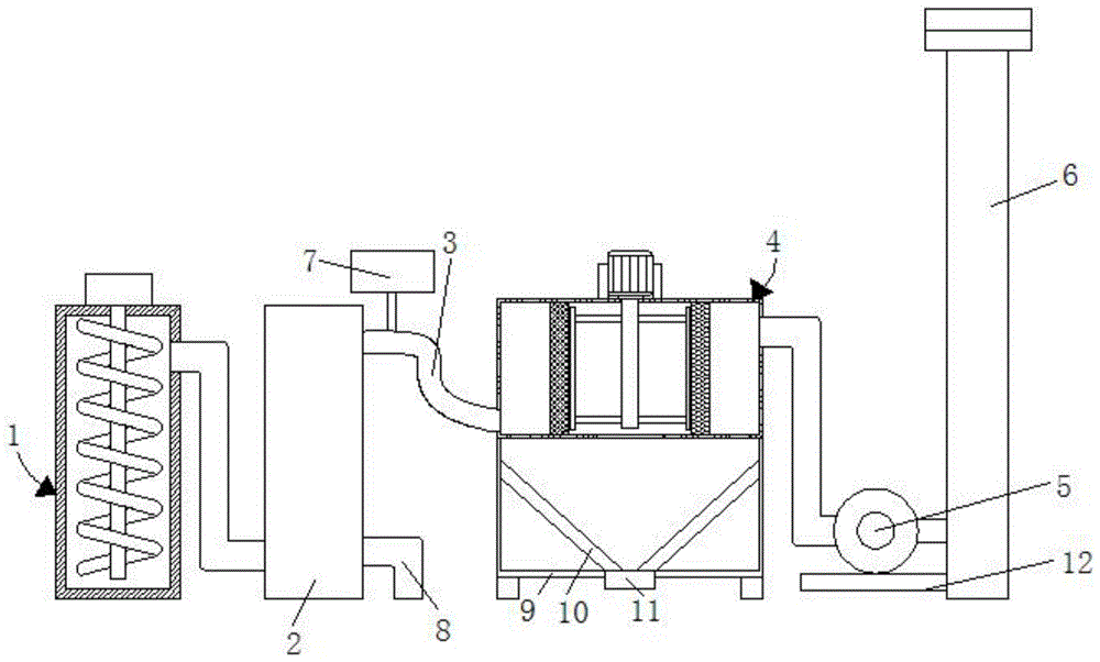 一种分体式废气焚烧炉的制作方法