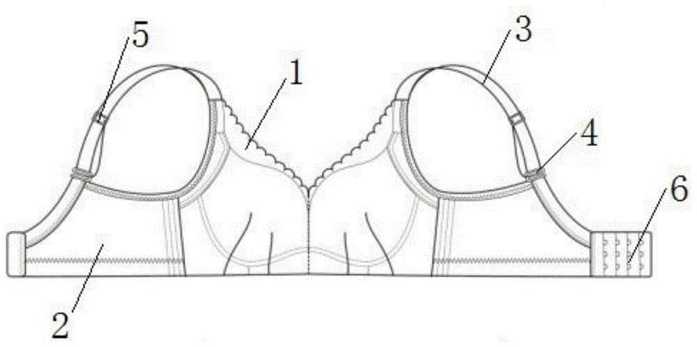 一种新型无钢圈调理文胸的制作方法