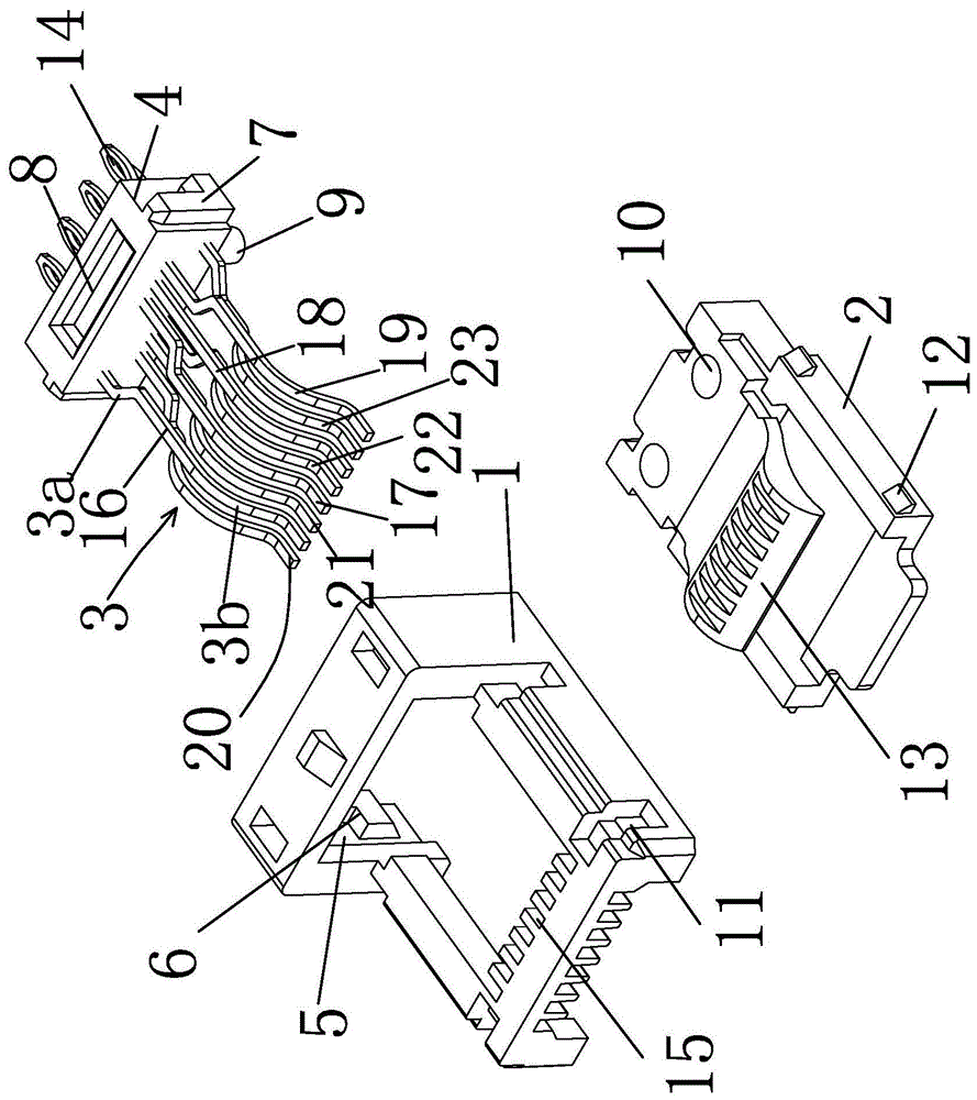 一种RJ45接口模块的制作方法