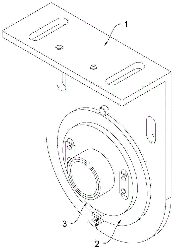 一种具有降噪音功能的支架连接座的制作方法