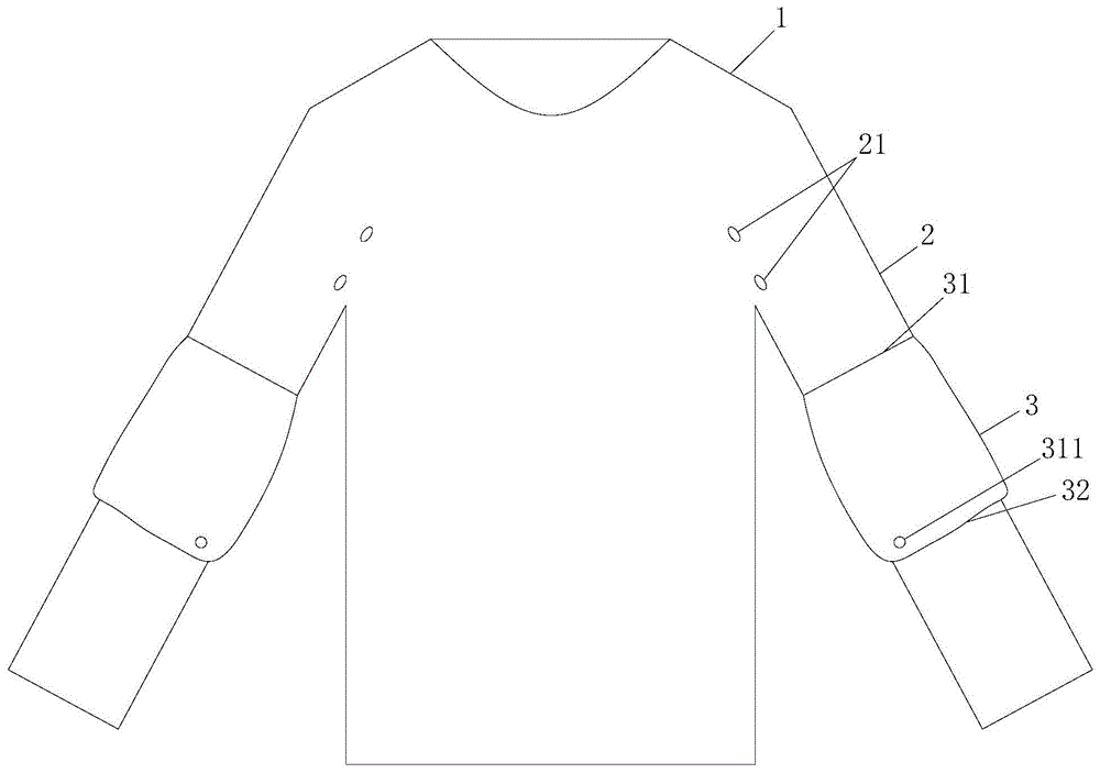 动态血压监护服的制作方法