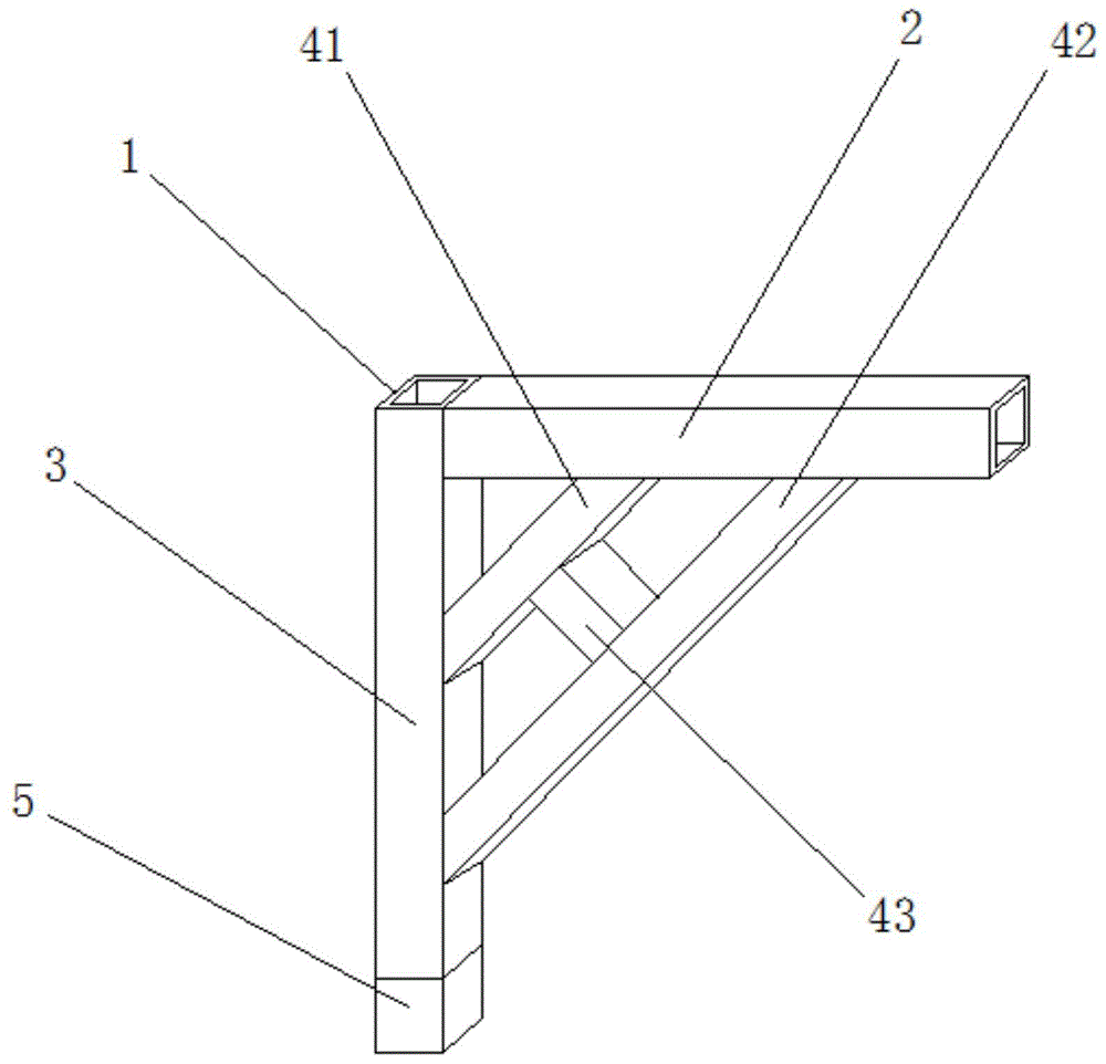 一种三角支撑架的制作方法