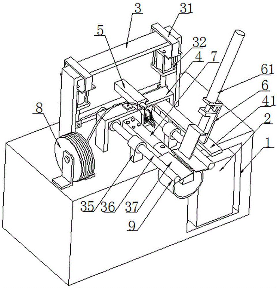管道螺纹保护器自动焊接机的制作方法