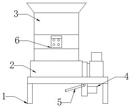 一种注塑机边料回收装置的制作方法