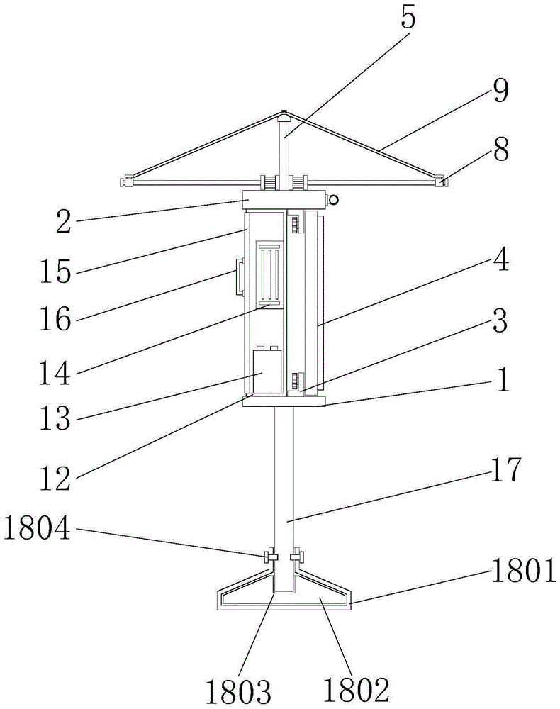 一种防腐蚀的建筑工程警示牌的制作方法