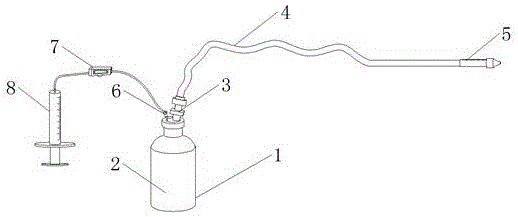一种可调节的一次性负压引流瓶的制作方法