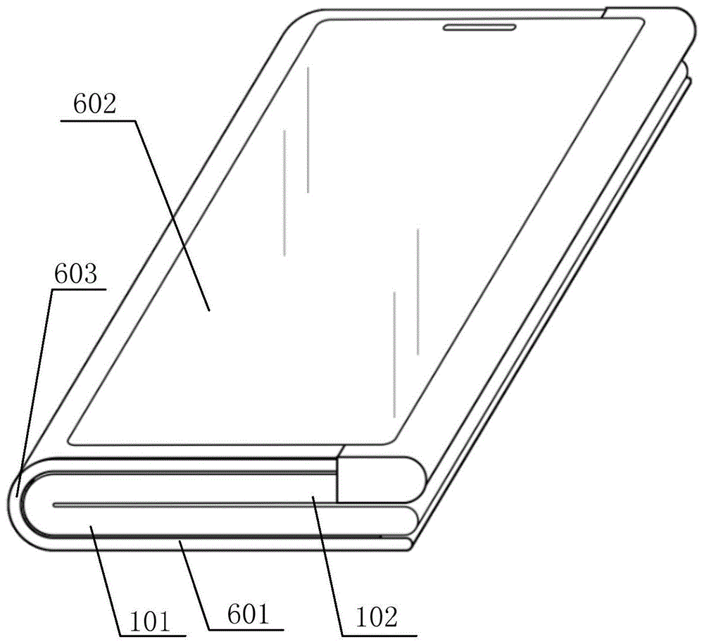 可折叠终端和可折叠终端的亮屏控制方法与流程