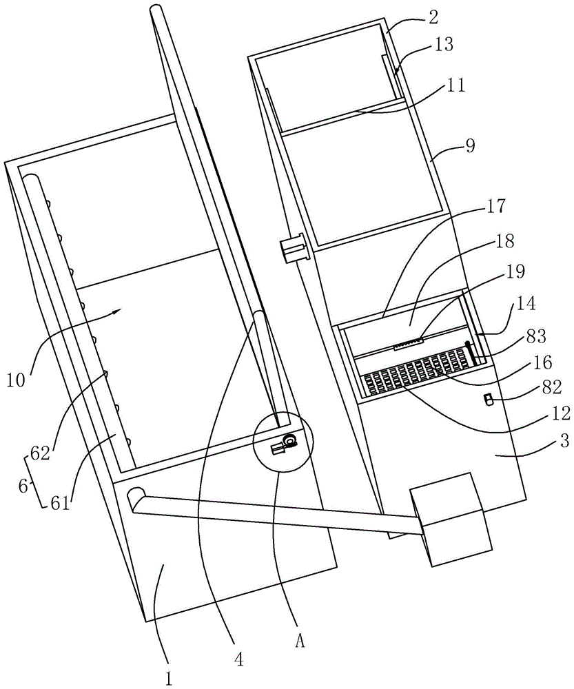 一种绿色建筑的雨水收集再利用系统的制作方法