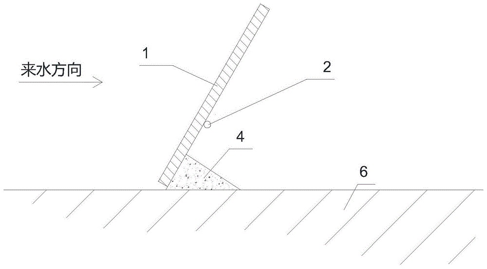 一种新型磁力翻板坝的制作方法