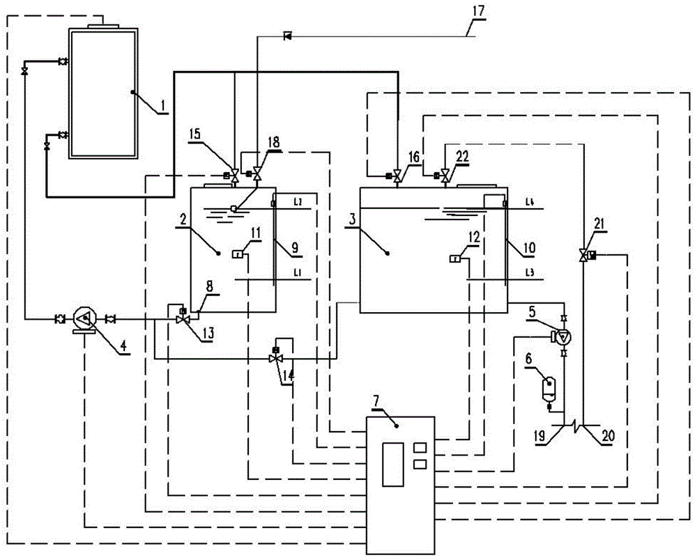 一种热泵恒温热水系统及控制系统的制作方法
