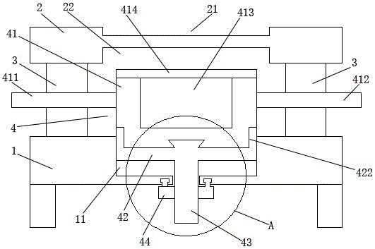 一种滑动顶压式电子散热装置的制作方法