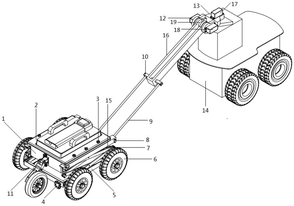 一种基于探地雷达仪器检测的拖动装置的制作方法