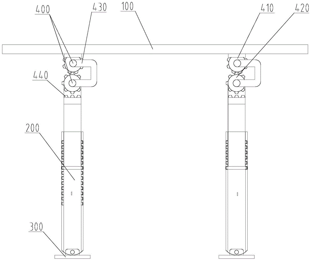 支撑平台的制作方法