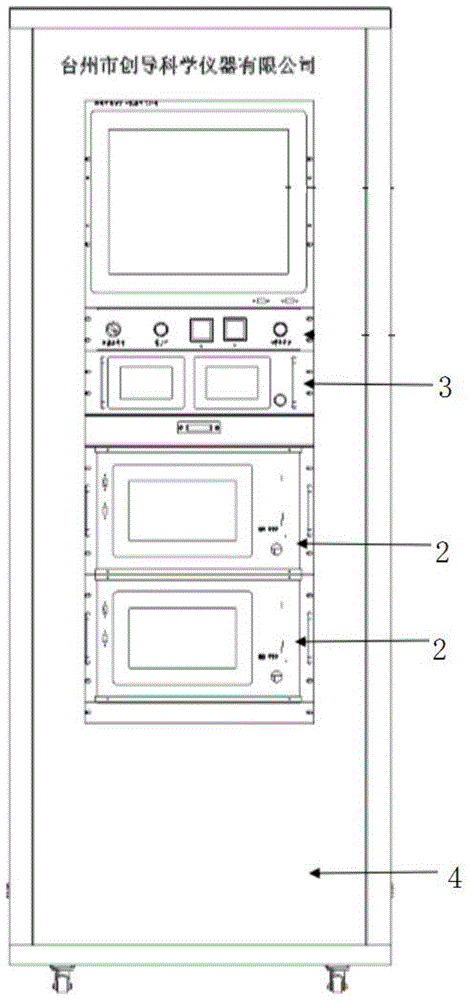 二位八通道在线分析系统的制作方法