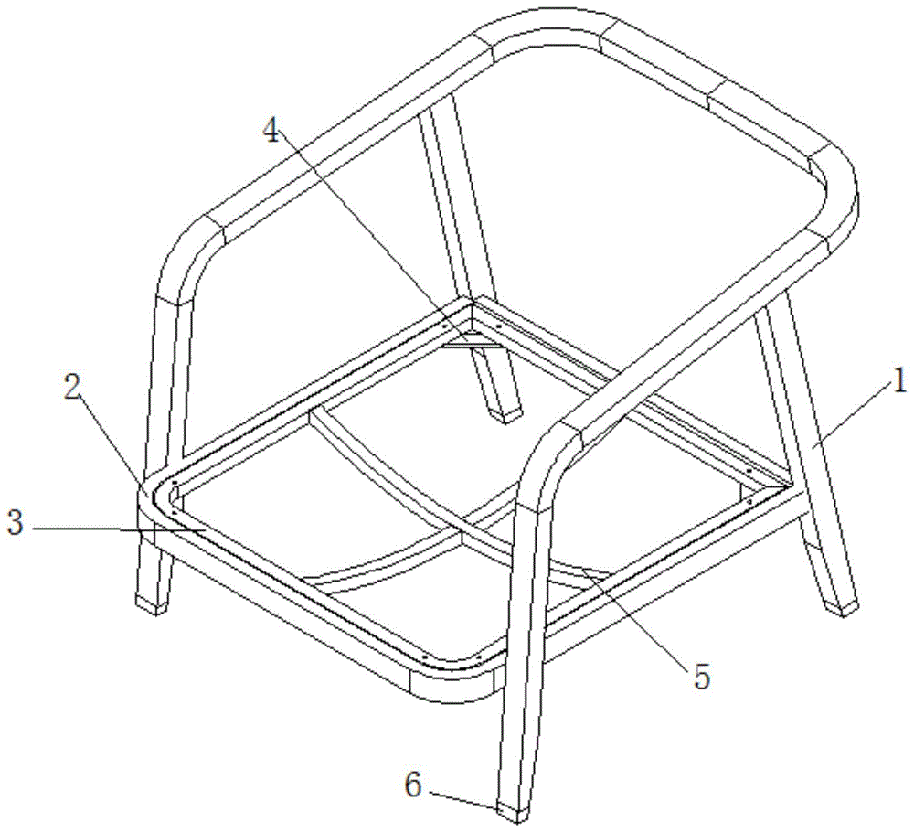 一种单人沙发的制作方法