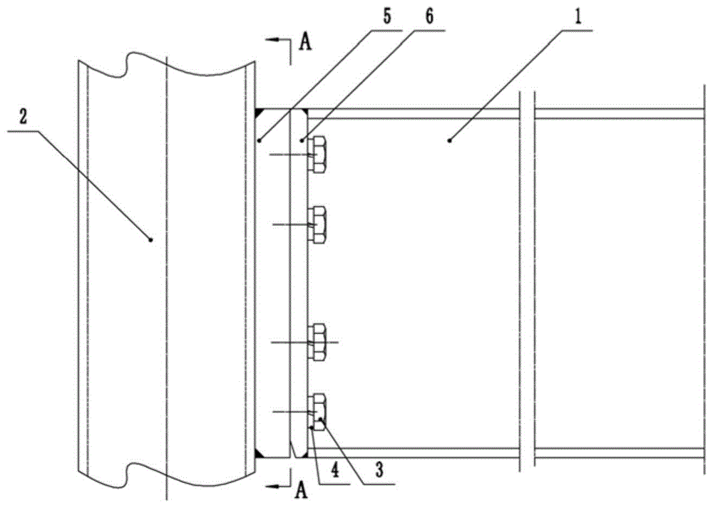 装配房柱梁连接结构的制作方法