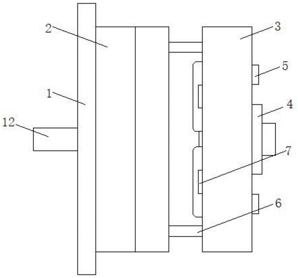 一种眼镜胶板加工模具的制作方法