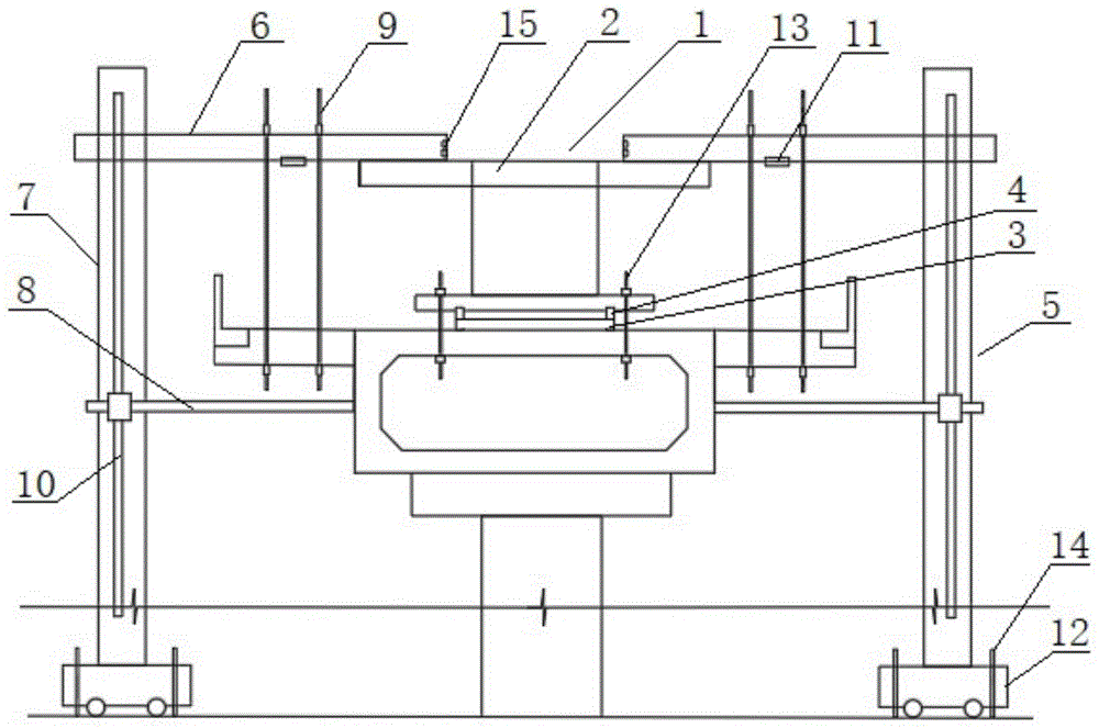 用于箱梁外围结构拆除的装置的制作方法