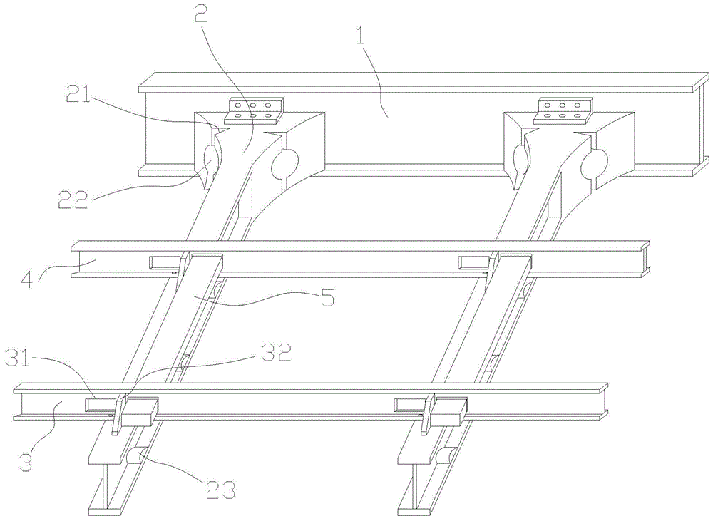 一种防裂的拼接式钢结构支架的制作方法