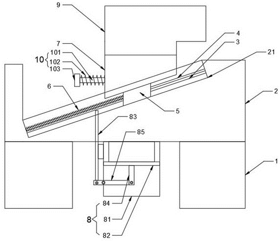 一种模具冲压机构装置的制作方法