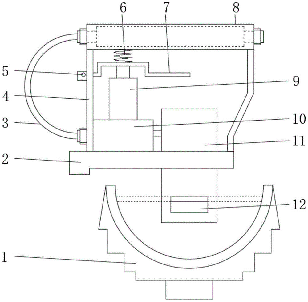 一种等速节活动端外轮抓取工具的制作方法