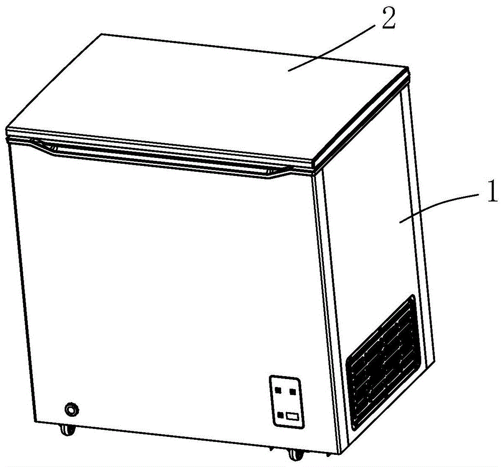 嵌入式节能抑菌冷柜的制作方法