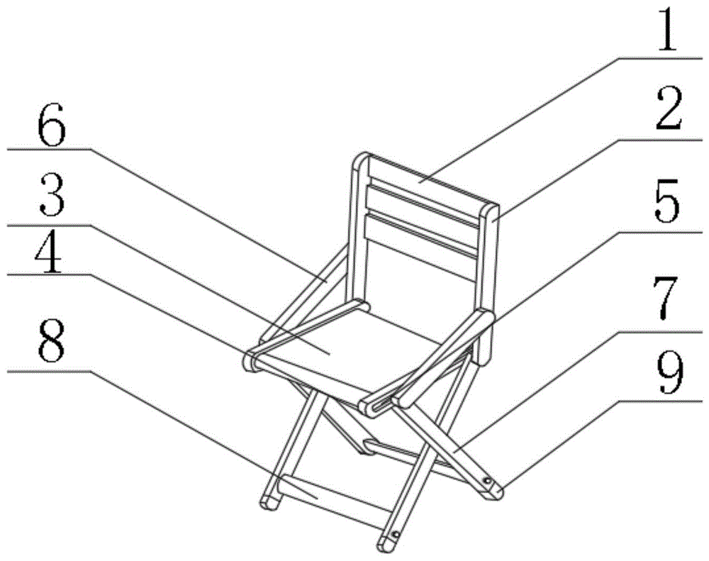 一种耐用性强且便于携带折叠椅的制作方法