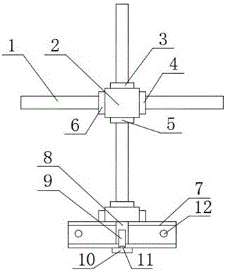 大棚搭建的热浸锌钢管的装配结构的制作方法