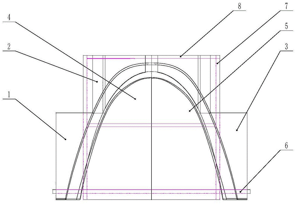 一种司机室前端结构排障器模具的制作方法