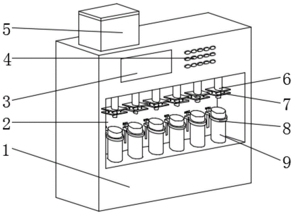 一种水质检测用试剂添加装置的制作方法