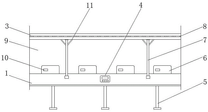 一种高密度竹纤维餐具加工用照明装置的制作方法