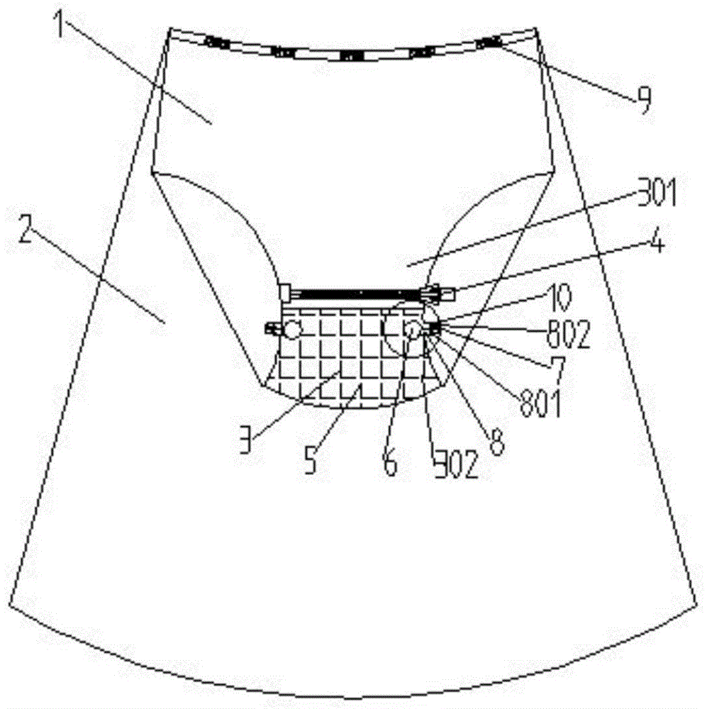 一种妇科患者专用特制裙裤的制作方法