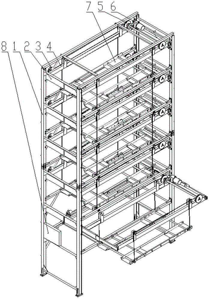 一种立体停车库的制作方法