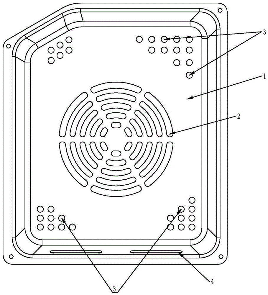 一种小型嵌入式烤箱用叶轮防护罩的制作方法