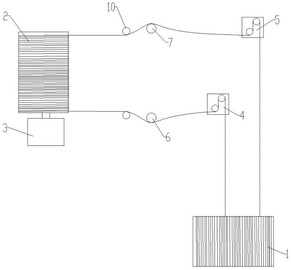 一种带断线报警功能的多线切片机收放线装置的制作方法