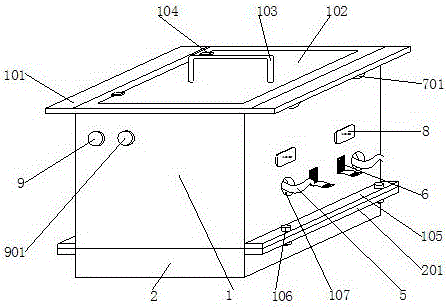 一种便于移动的线缆收纳装置的制作方法